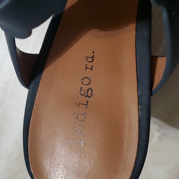 Indigo Rd. Navy Braided Wedges 4" - Picture 4 of 5